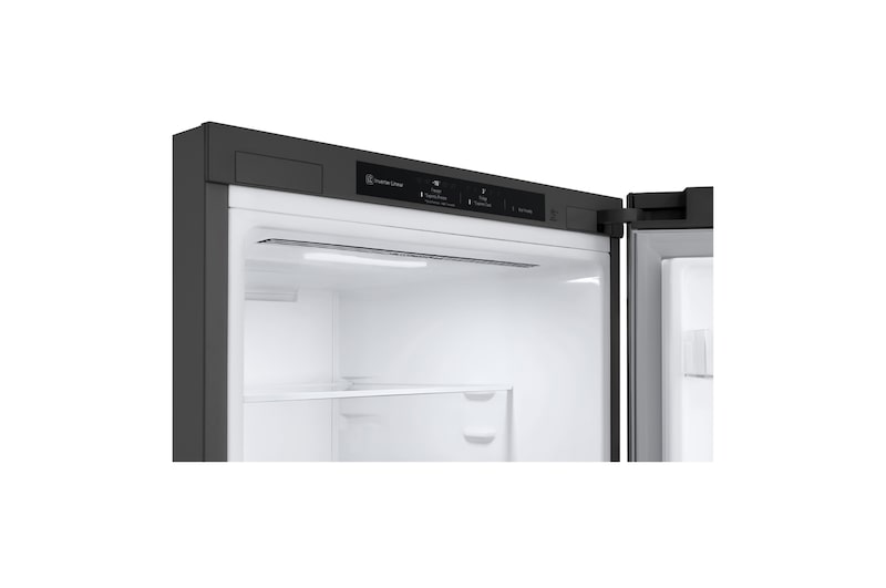 LG Kühl-Gefrierkombination | 384 Liter Nutzinhalt | Energieeffizienzklasse C | Dark Graphite | 203cm | Inverter-Linearkompressor | GBP62DSNCN, GBP62DSNCN